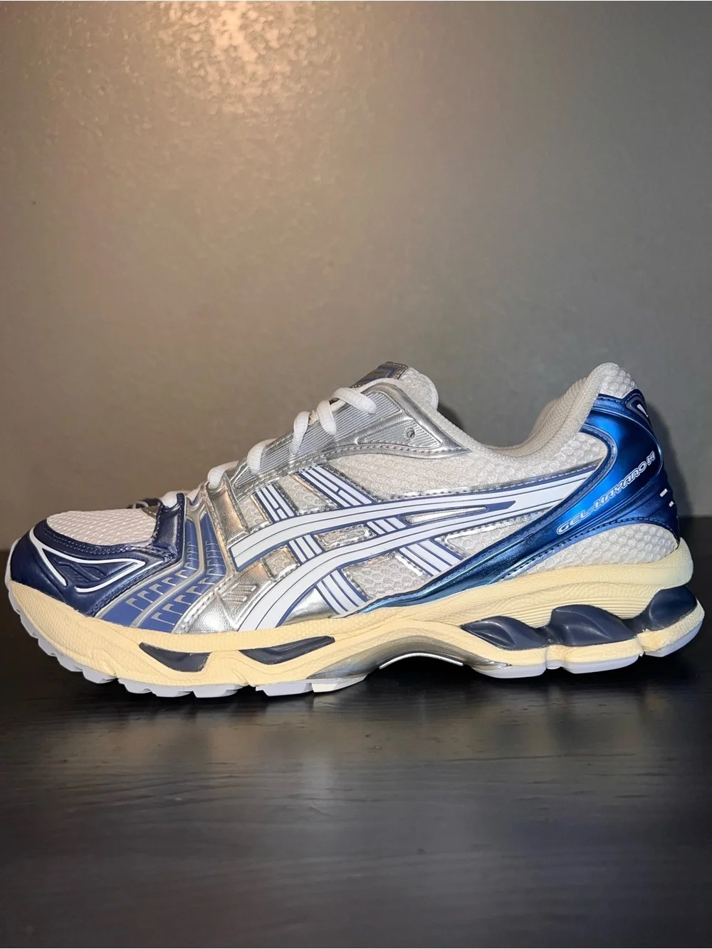 Mens ASICS Gel-Kayano 14 ‘Cream Denim Blue’ Size 11 - Picture 8 of 15